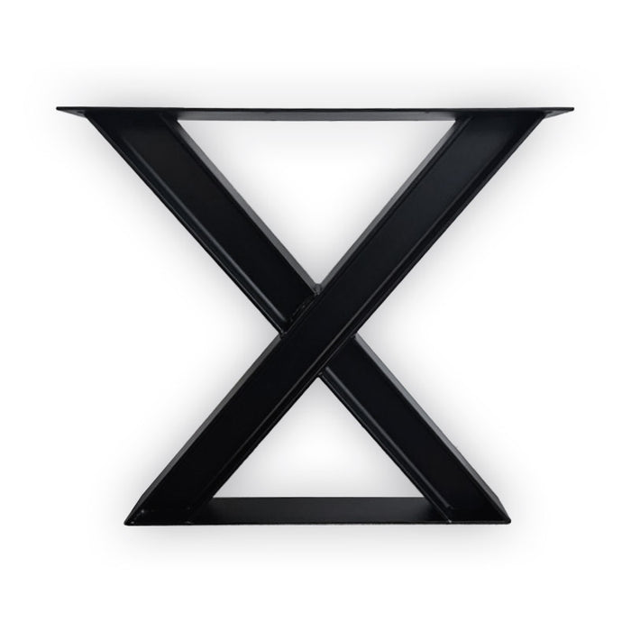 Stalen Trainrail X-poot